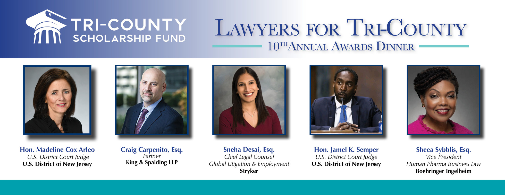 10th Annual Lawyers for Tri-County Awards Dinner